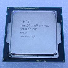 ~ 駿朋電腦 ~ Intel® Core™ i7-4770K 3.5GHZ處理器 附風扇 $2500