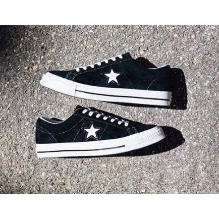 【正品】CONVERSE ONE STAR OX 1970 黑白 三星標 紅盒 休閒 運動鞋 男女鞋 158369C