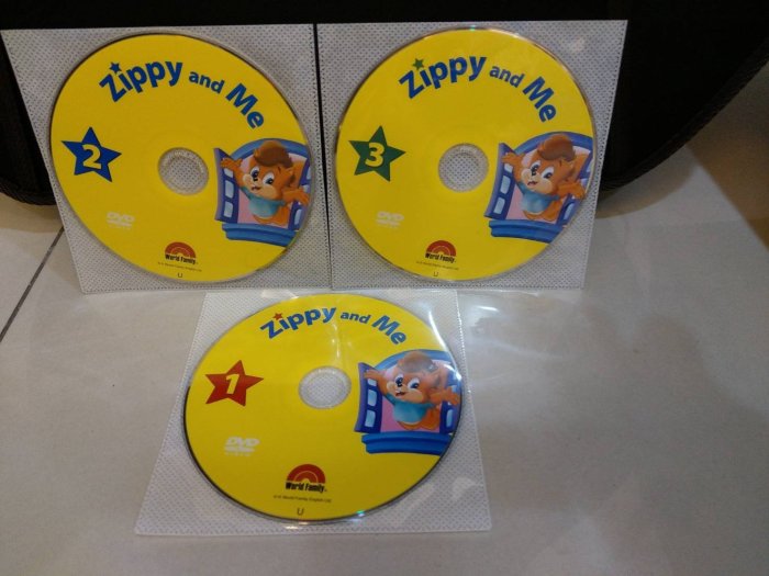 寰宇迪士尼美語Zippy and me 3DVD(有字幕) Disney's world of English