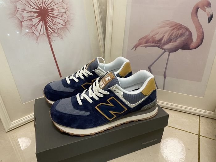 New Balance ML574AB2 NB新百倫新配色 紐巴倫 男女鞋 複古運動休閑鞋 跑步鞋 ENCAP緩震中底—Nice me耐覓潮裝館