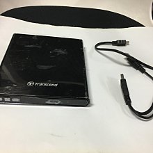 電腦雜貨店→創見 薄型外接式DVD燒錄機 TS8XDVDRW-K 8XDVDRW 二手良品 $700