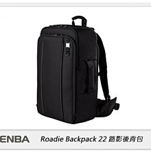 ☆閃新☆免運~ Tenba 天霸 Roadie Backpack 22 路影後背包 相機包 黑色 (公司貨)