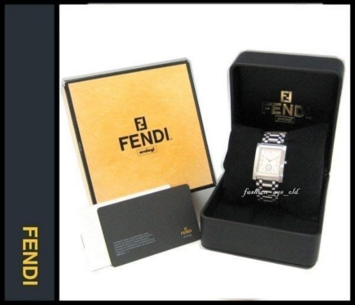♥ FENDI 芬迪 保證100% 真品 【瑞士石英機芯、藍寶石水晶玻璃、不鏽鋼】 - 男錶