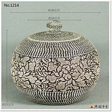 【興園市集】10斤米甕 茶葉甕 招財甕 手拉胚 手拉坯 手拉坏 送禮‧台灣鶯歌手工製‧No.1214