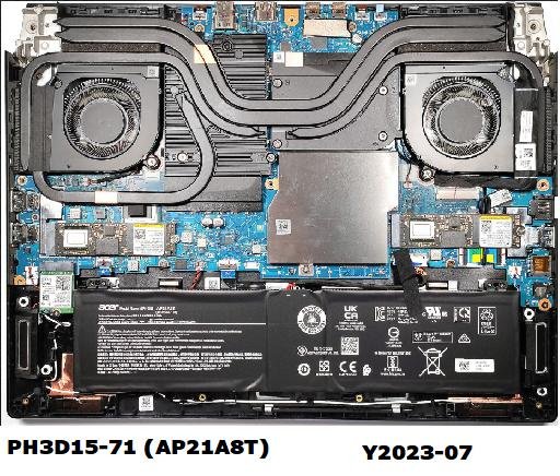 Acer 原廠電池 AP21A7T AP21A5T PH315-55 PH317-56 PH18-71 PHN16-71