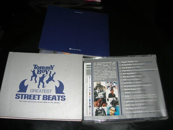 OK  街舞極選 Tommy Boy Greatest Street Beats + 紙盒 + 介紹本 + 側標帶