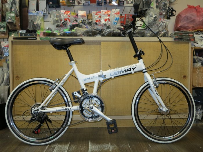 【冠鑫自行車】優世麥 USMAY SM-221 SHIMANO 21速 20吋 451輪組 摺疊車 小折 休閒 高雄