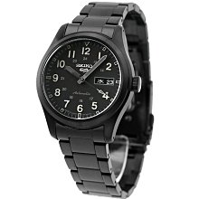 預購 SEIKO SEIKO 5 SBSA165 精工錶 5號 機械錶 39.5mm 黑面盤 鍍黑不銹鋼錶帶