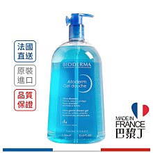 BIODERMA  舒益淨沐浴露 滋潤溫和潔膚露 1000ml 【巴黎丁】