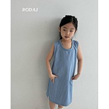 XS~XL ♥洋裝(BLUE) RODA J-2 24夏季 ROD240423-087『韓爸有衣正韓國童裝』~預購