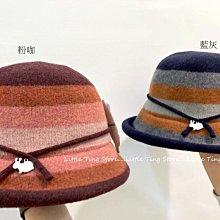 MIT台灣製造日本百貨專櫃羊毛氈帽混紗毛線75%WOOL羊毛帽保暖帽護耳帽毛帽修飾變小顏漁夫帽修臉帽收納可折帽