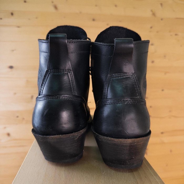 【White's Boots】二手良品《US8.5》黑色牛革 Packers 西部工作靴 9成新以上