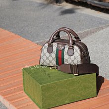 【茱麗葉精品】全新精品GUCCI 專櫃商品 724606 Ophidia mini GG 迷你印花保齡球包.駝/棕 現貨