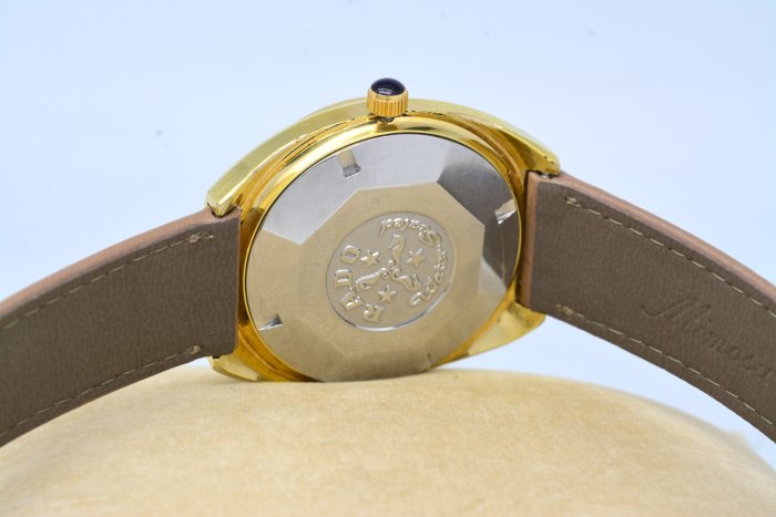 《寶萊精品》RADO 雷達表金黃圓型自動男子錶