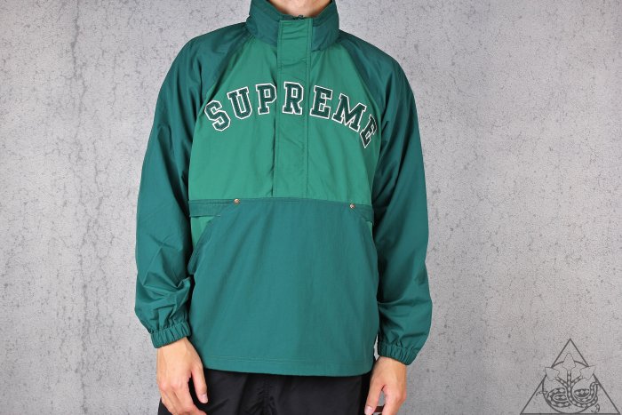 HYDRA】Supreme Court Half Zip Pullover 半開襟風衣罩衫電繡【SUP250