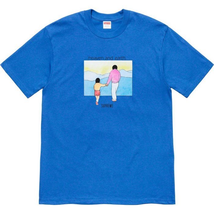 日貨代購CITY】2019AW Supreme Heaven And Earth Tee 牽手照片T 現貨