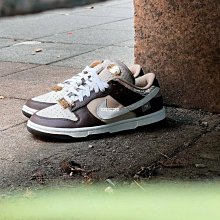 Nike Dunk Low 棕色 金色鞋扣 經典休閑滑板鞋 DX6060-111