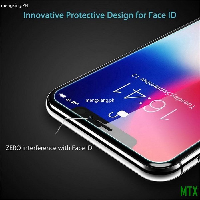 MTX旗艦店3 合 1 適用於 iPhone SE  保護鋼化玻璃適用於 iPhone 11 Pro XS Max X