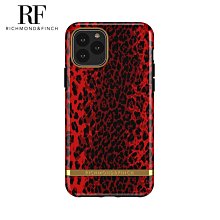 R&F 瑞典手機殼 金線框 - 紅色豹紋 iPhone 11 Pro Max