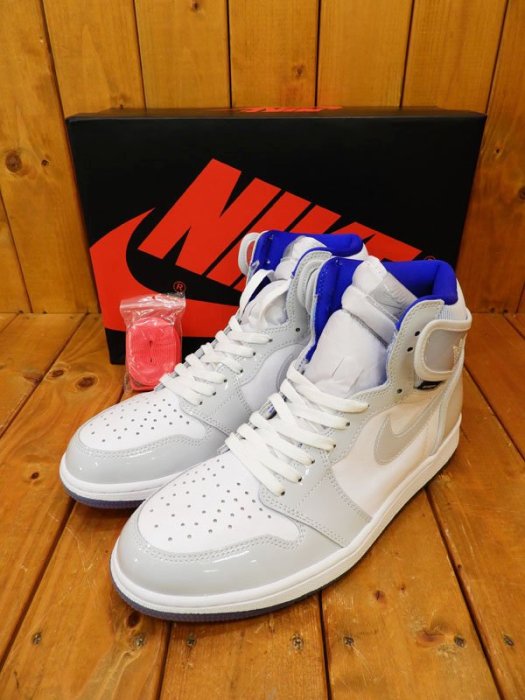 NIKE AIR JORDAN 1 HIGH ZOOM R2T RACER BLUE白賽車藍-CK6637-104