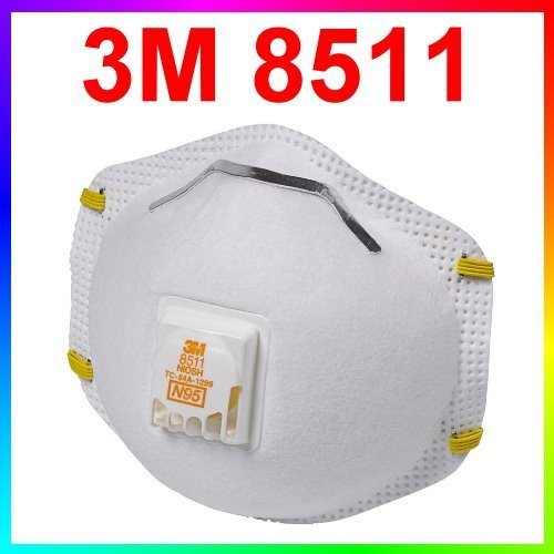 {CF舖}3M 8511 N95防塵口罩10個/盒(3M口罩 N95口罩 9010 8576 9001V 9002V)