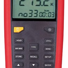 TECPEL 泰菱 》UNI-T 優利德 K/J/T/E 數位溫度計 溫度記錄器 溫度計 UT-321  溫度計