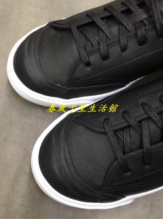 NIKE ALL COURT 2 LOW LEATHER 男 皮革 經典 休閒鞋 黑白 724271003爆款