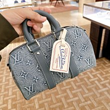 LV M22762 Keepall Bandouluere 25 牛仔包