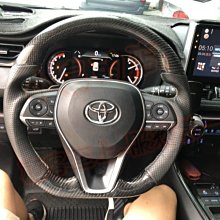 【小鳥的店】豐田 2019-2023 5代 RAV4 卡夢 變形蟲 運動版方向盤 賽車級SGS  ALTIS CAMRY