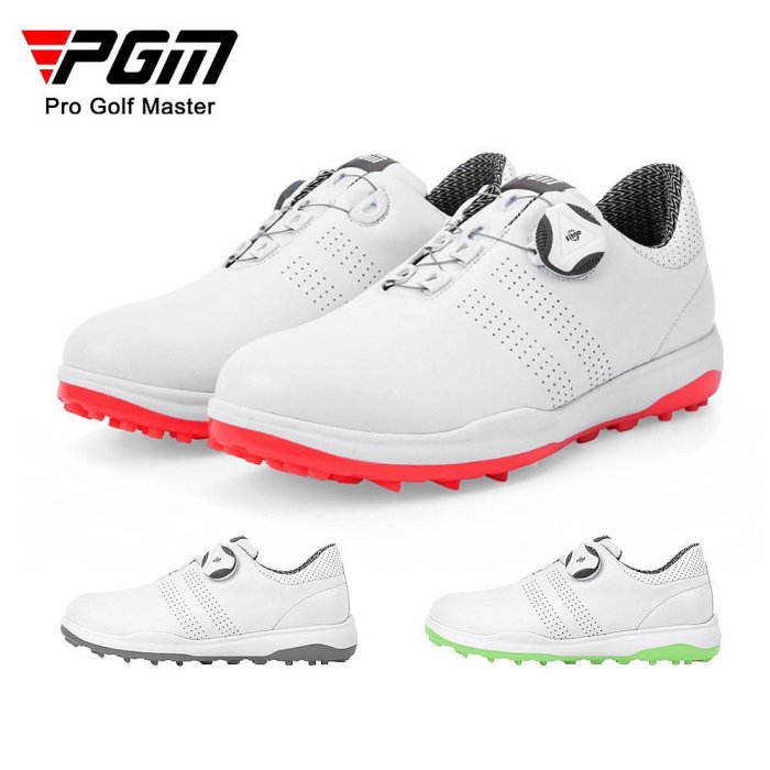 【PGM】高爾夫球鞋女士防水鞋子旋轉鞋帶golf球鞋防側滑XZ165 HYUEF