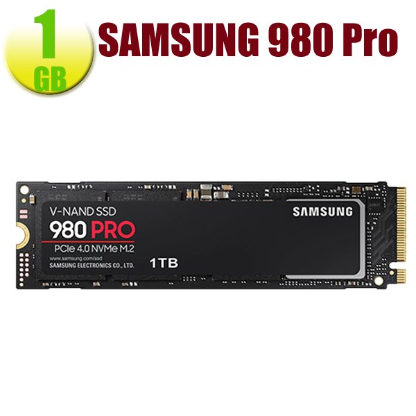 SAMSUNG 980 PRO 1TB 1T MZ-V8P1T0B M.2 PCIe 4.0 NVMe SSD 固態硬碟