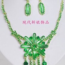 新娘飾品 肚皮舞手飾 歌仔戲頭飾 婚紗頭飾 韓國飾品 質感 正方形 四方型 水鑽小鑽 垂墜鎖骨鍊 純銀項鍊【H-009】