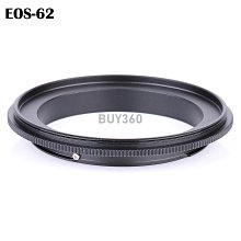 W182-0426 for EOS-62 佳能單反62mm鏡頭反接環 倒接環 倒接圈  微距攝影接環