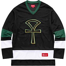 【日貨代購CITY】2018SS Supreme Ankh Hockey Jersey 球衣 復甦 十字架 黑色