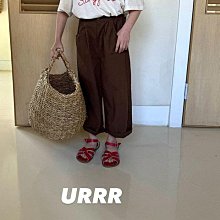 S~XL ♥褲子(棕色) URRR-2 24夏季 URR240502-046『韓爸有衣正韓國童裝』~預購