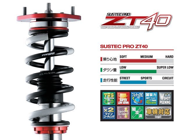 【Power Parts】TANABE SUSTEC PRO ZT40 避震器 TOYOTA RAV4