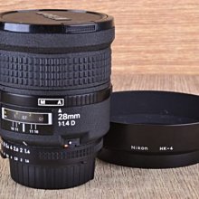 【品光數位】Nikon Nikkor AF 28mm F1.4 D 百變妖 ASPH 非球面 手工研磨鏡片#13947A