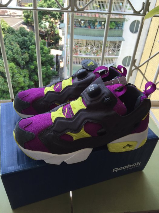 Reebok Pump instapump Fury 慢跑 稀有女鞋 US6半