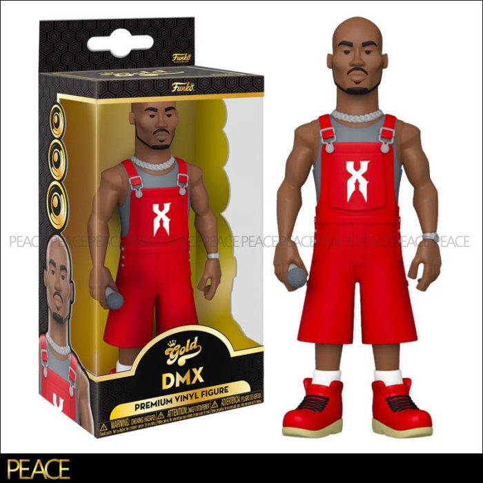 【PEACE】Funko VINYL GOLD DMX 嘻哈 饒舌 公仔