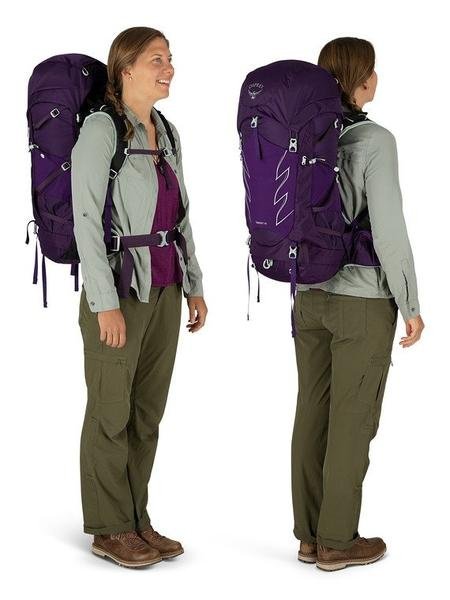 [好也戶外]OSPREY Tempest 40 女款輕量登山健行包 黑/紫(2021新上市)
