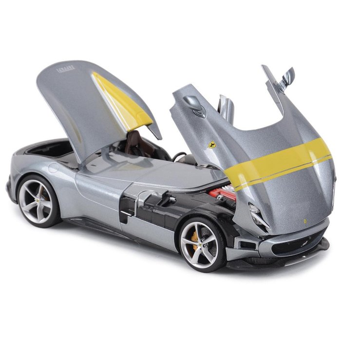 汽車模型 比美高1:18 SF90 488 SP1 跑車仿真合金汽車成品模型玩具禮品擺件