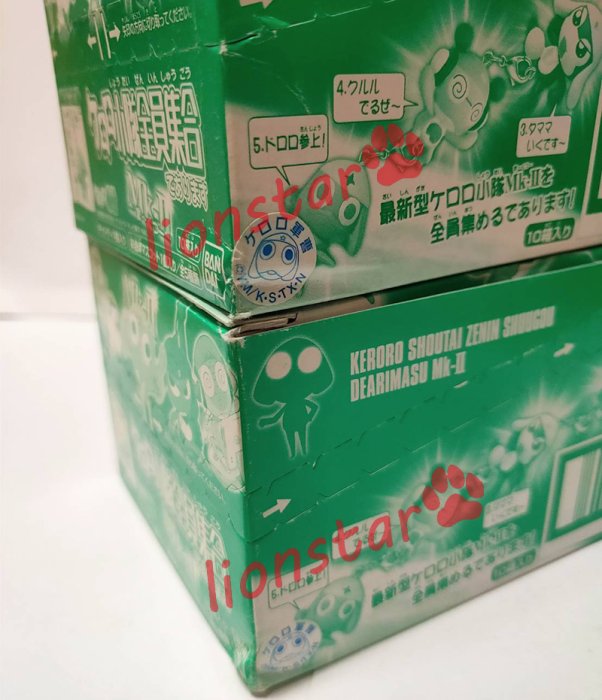 日版 10入原裝盒 Keroro軍曹 軍曹小隊全員集合 2 MK-II 盒玩 食玩 盒蛋 KERORO 吊飾 玩具