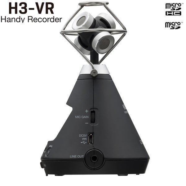 【金響電器】日本原裝進口,ZOOM H3-VR,360° Virtual Reality Audio Recorder