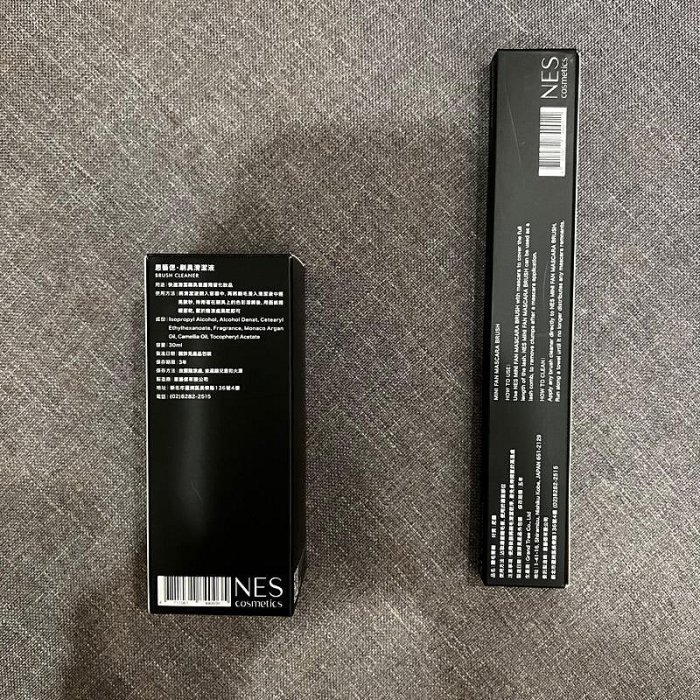 【NES cosmetics】 睫毛膏刷 + 刷具清潔液 30ml