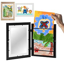Rainnie兒童翻蓋藝術相框 台灣出貨 Kids Art Frames A4相框 美術框 磁性畫紙收納相框 貼墻框