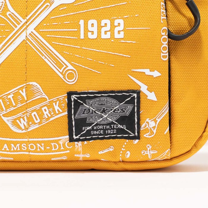 【一元起標】DICKIES CLASSIC LOGO WAIST BAG 印花設計 工具包 側背包 腰包 側肩包 隨身包 外出包 收納包 週日結標