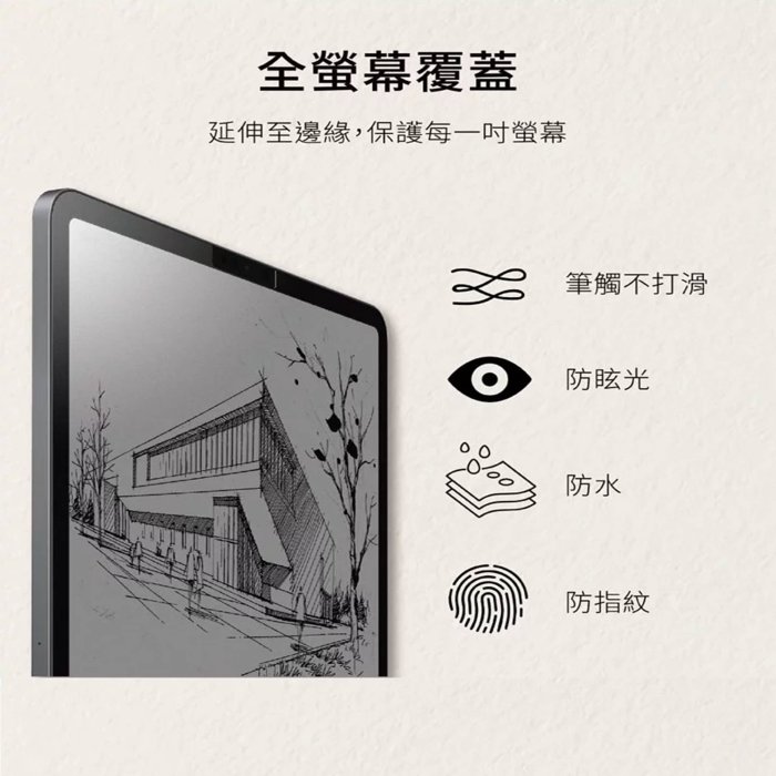 美國SwitchEasy PaperLike 2代 類紙膜 肯特紙 Apple iPad Pro 11吋 保護貼