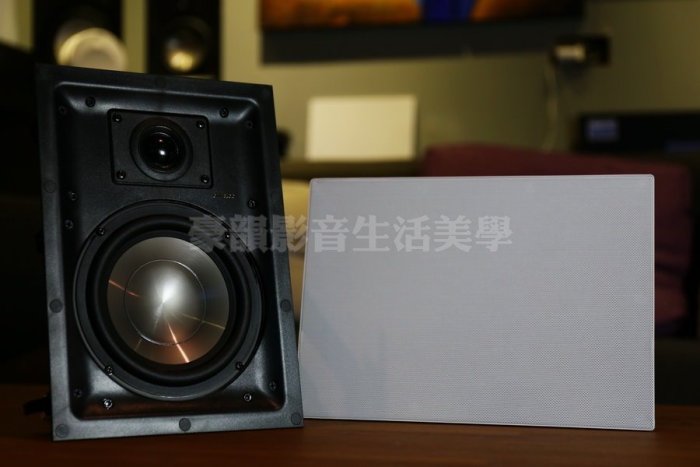 【林口豪韻音響】DIFFAUDIO MW-650 方形崁入式喇叭 細框設計 6.5吋鋁盆單體 1對售價