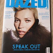 韓國流行時尚雜誌 DAZED & CONFUSED KOREA 12年1月號