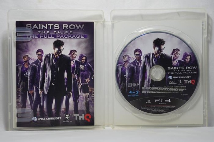 PS3 日版 黑街聖徒 3 完全版 Saints Row The Third THE FULL PACKAGE